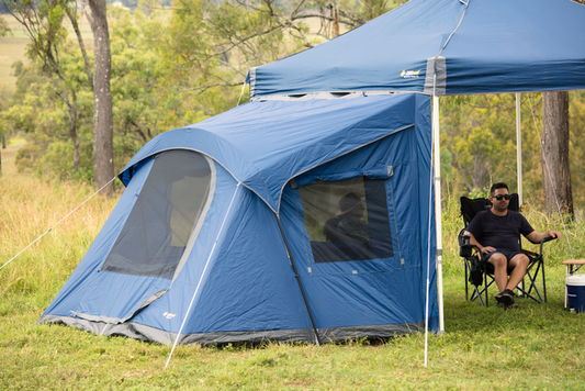 Portico Deluxe 3m Gazebo Tent | 1500mm Waterhead Rating | 3 Person Tent | HD Carry Bag | Mesh Roof & Windows