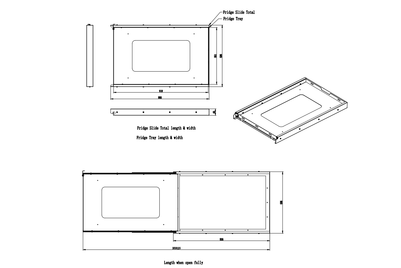 Universal Fridge Slide