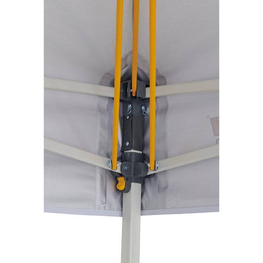 Commercial Deluxe 3x3m Flexi Shade Gazebo | Perfect for Markets | 500D White Canopy | Antiponding Bars | HD Wheeled Bag