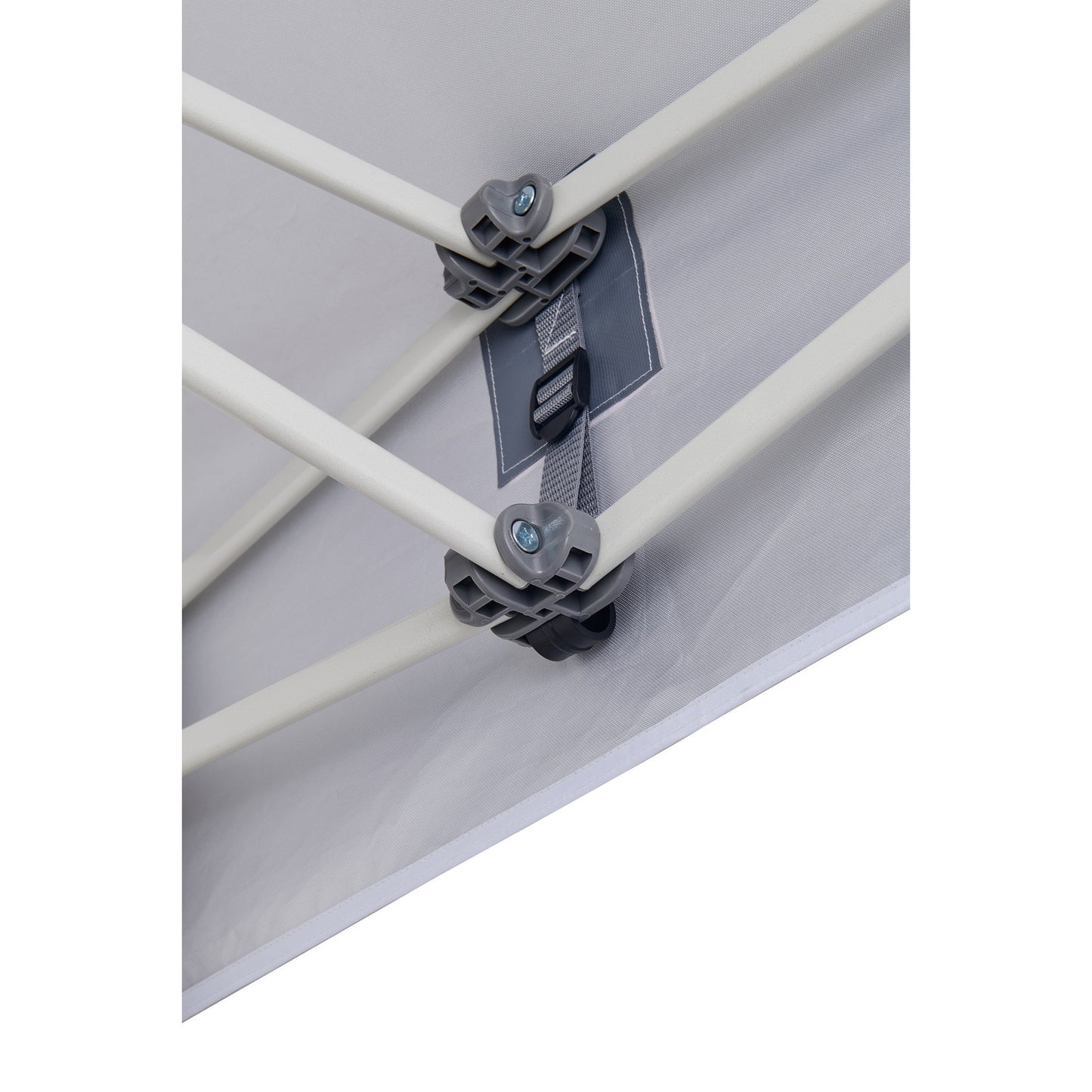 Commercial Deluxe 3x3m Gazebo | Perfect for Markets | 500D White Canopy | Antiponding Bars | HD Wheeled Bag