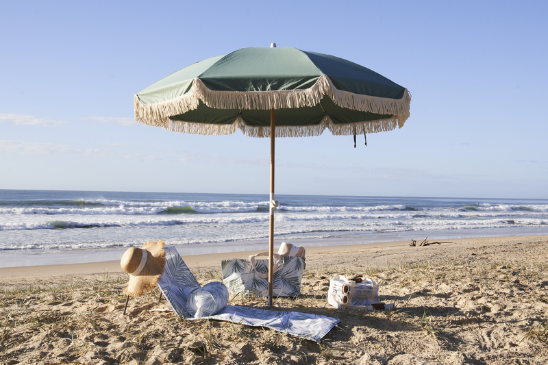 Beach Umbrella - Palm Cove Green