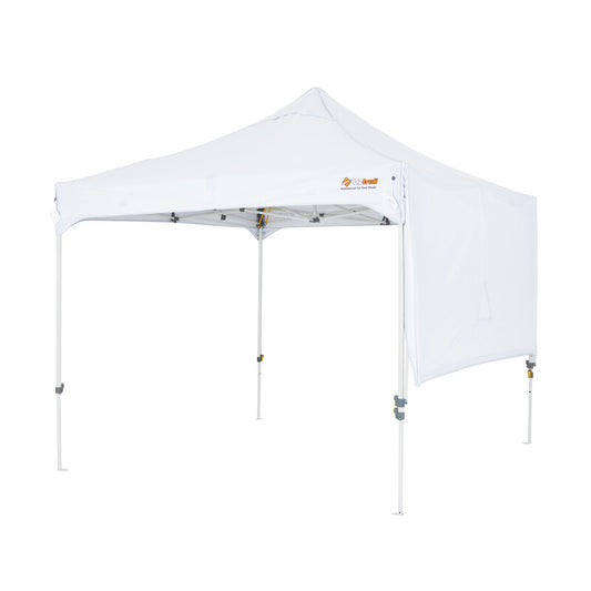 Commercial Deluxe 3x3m Flexi Shade Gazebo | Perfect for Markets | 500D White Canopy | Antiponding Bars | HD Wheeled Bag