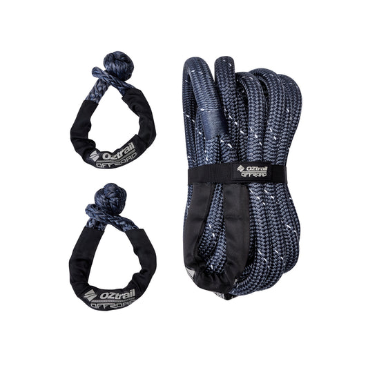 4 Piece Deluxe Kinetic Rope Recovery Kit