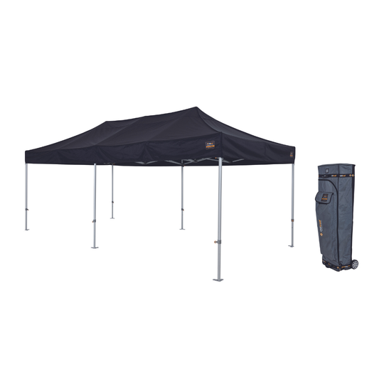 Commercial Pro Aluminium 6.0 Gazebo - Black