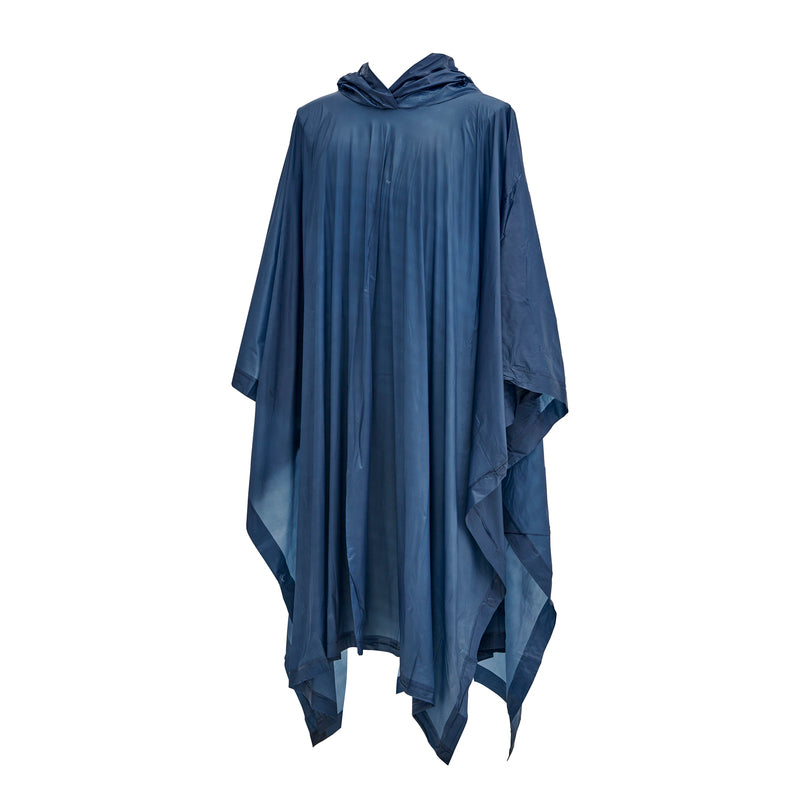Vinyl Poncho Adult Navy