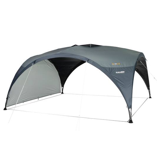 4.2m Blockout Shade Dome - With Sun Wall | Dome Gazebo | BlockOut Coating | UV Protection | Heavy Duty Steel Frame