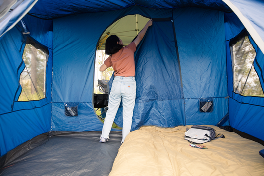 Portico Deluxe 3m Gazebo Tent | 1500mm Waterhead Rating | 3 Person Tent | HD Carry Bag | Mesh Roof & Windows