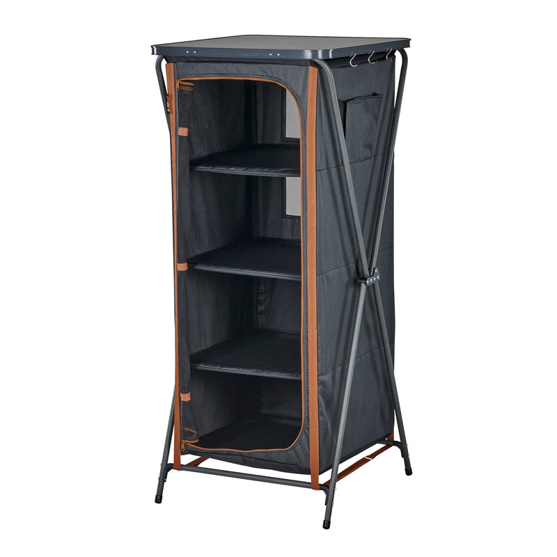 Deluxe Folding 4 Shelf Cupboard