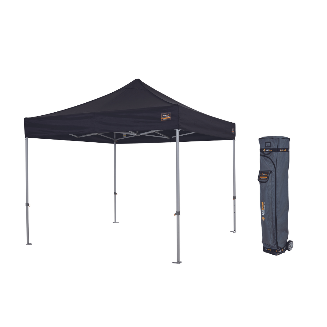 Commercial Pro Aluminium 3.0 Gazebo - Black