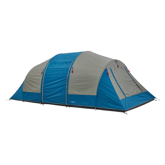 Tasman 10 Person Dome Tent | Full Dome Construction | 3 Room Tent | Heavy Duty PE Floor | Compact Pack Size