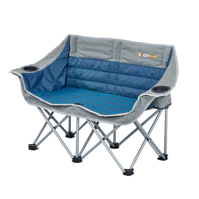 Junior Galaxy 2 Seater Sofa Blue Padded