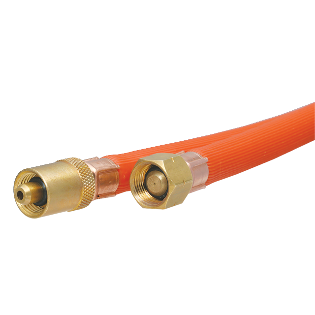 900mm 3/8" BSPM 3/8" SAEF Gas Hose