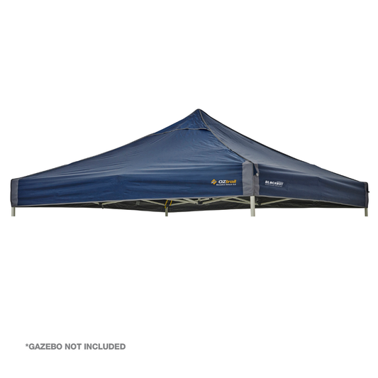 BlockOut Deluxe 3.0M Gazebo Canopy - Blue