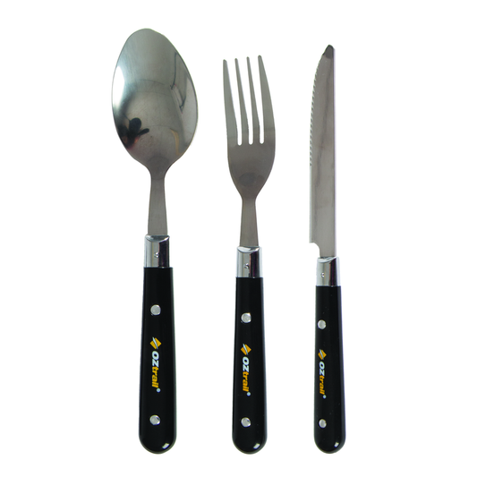 STAINLESS STEEL UTENSIL SET 12 PIECE