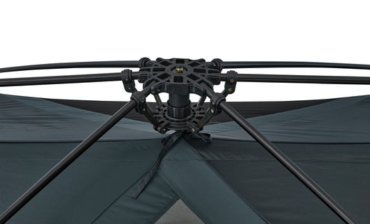 Fast Frame Blockout Lumos 12 Person Tent | 3 Room Tent | Integrated Lighting | 3000m Waterhead Rating