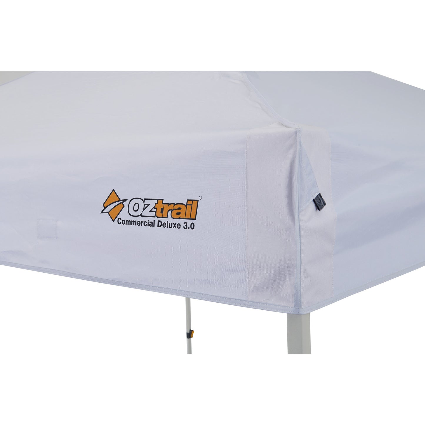 Commercial Deluxe 3x3m Gazebo | Perfect for Markets | 500D White Canopy | Antiponding Bars | HD Wheeled Bag
