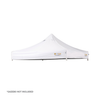 Commercial Deluxe 2.4 Gazebo Canopy - White