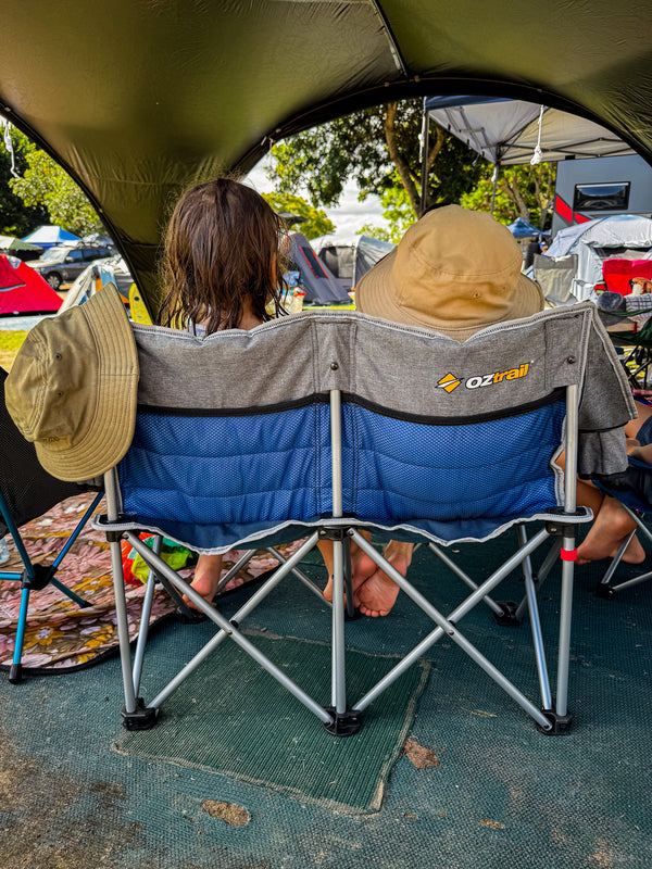 Junior Galaxy 2 Seater Sofa Blue