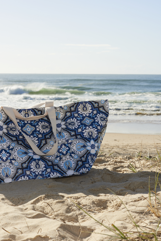 Beach Tote - Bells Beach Blue