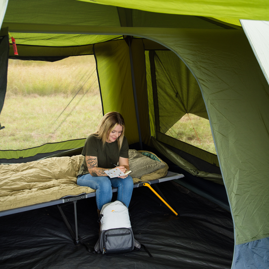Fast Frame 4 Person Tent | 1500mm Waterhead Rating | Quick & Easy Set Up | Perfect For Small Families | 150D Flysheet