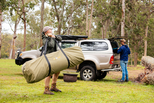 Universal Canvas Double Swag Bag