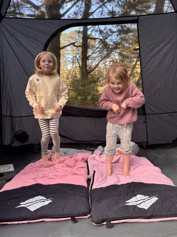 Junior Kingsford Sleeping Bag 0C Blush