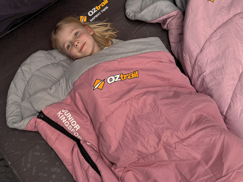 Junior Kingsford Sleeping Bag 0C Blush
