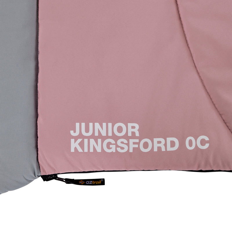 Junior Kingsford Sleeping Bag 0C Blush