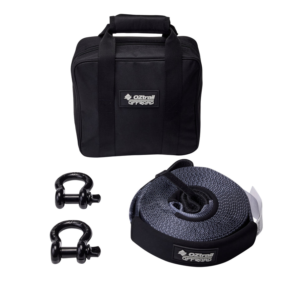 4 Piece Snatch Strap Recovery Kit