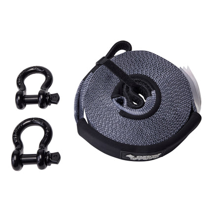 4 Piece Snatch Strap Recovery Kit