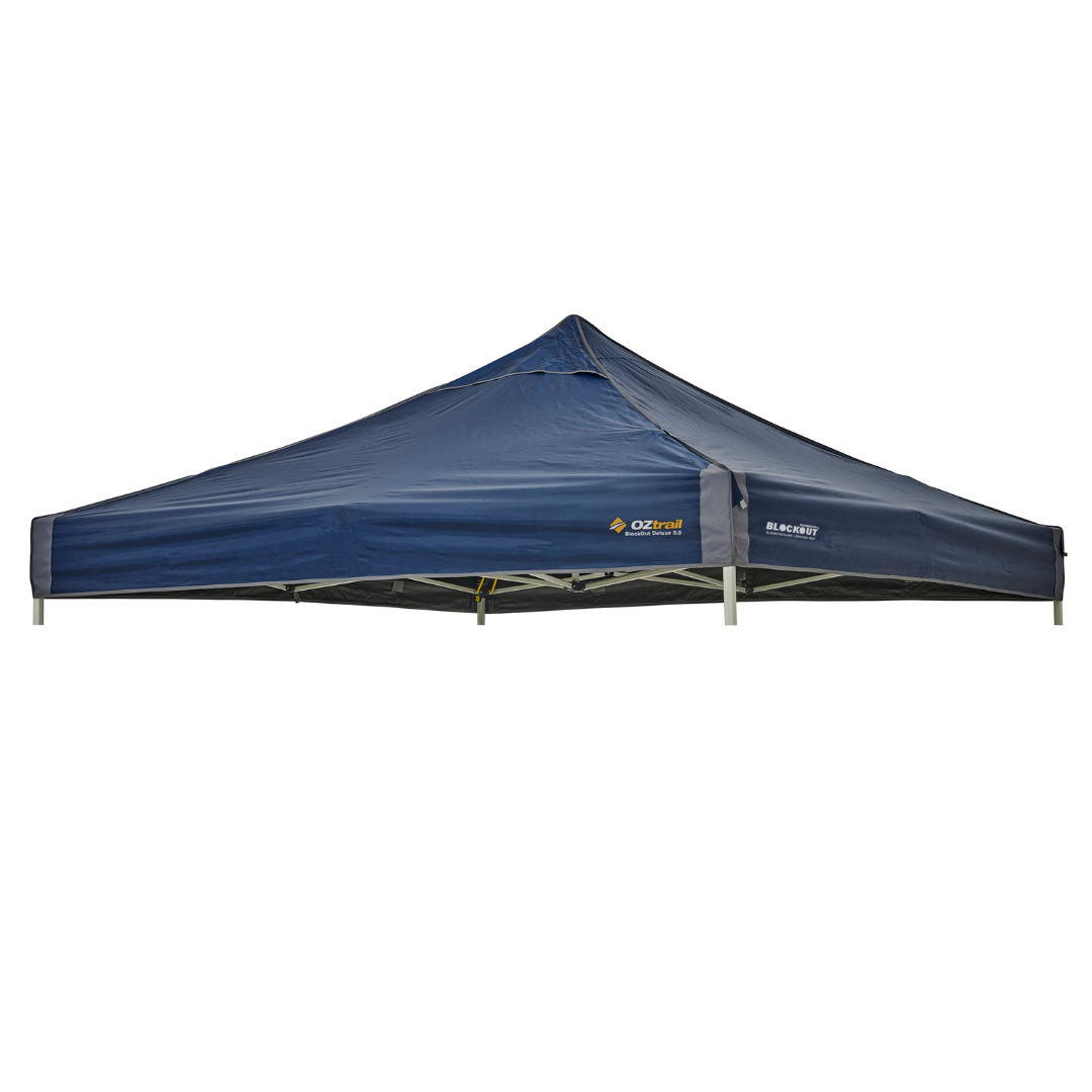 BlockOut Deluxe 3.0M Gazebo Canopy - Blue