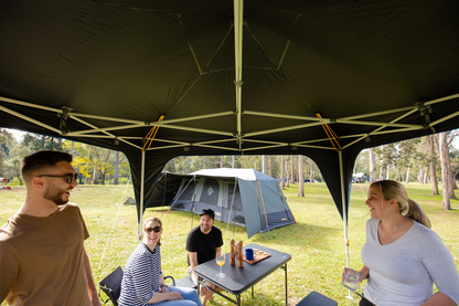 Blockout Deluxe 3x3m Gazebo - Silver