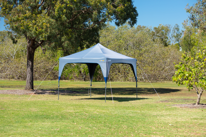 Blockout Deluxe 3x3m Gazebo - Silver