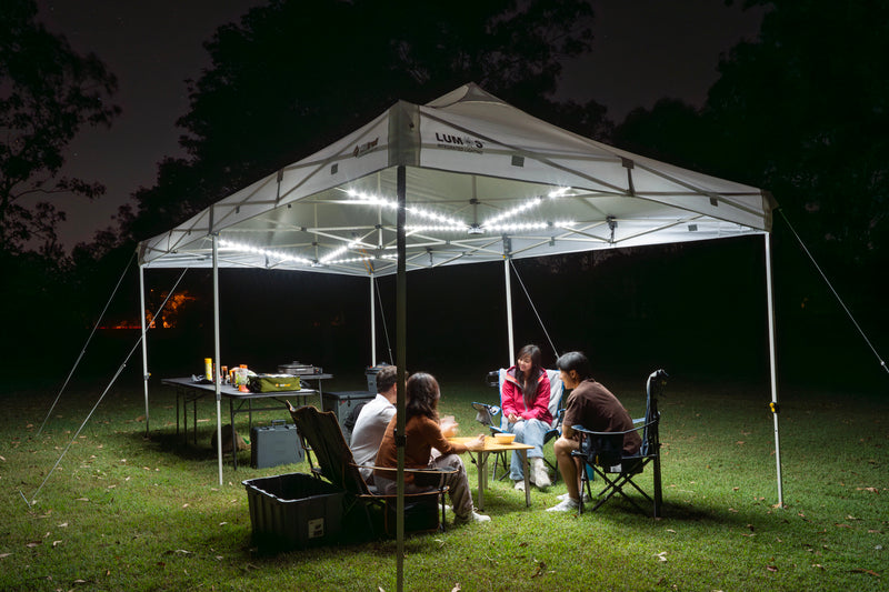 Commercial Lumos 6.0 Gazebo - White