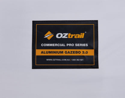 Commercial Pro 3.0 Gazebo Canopy - White