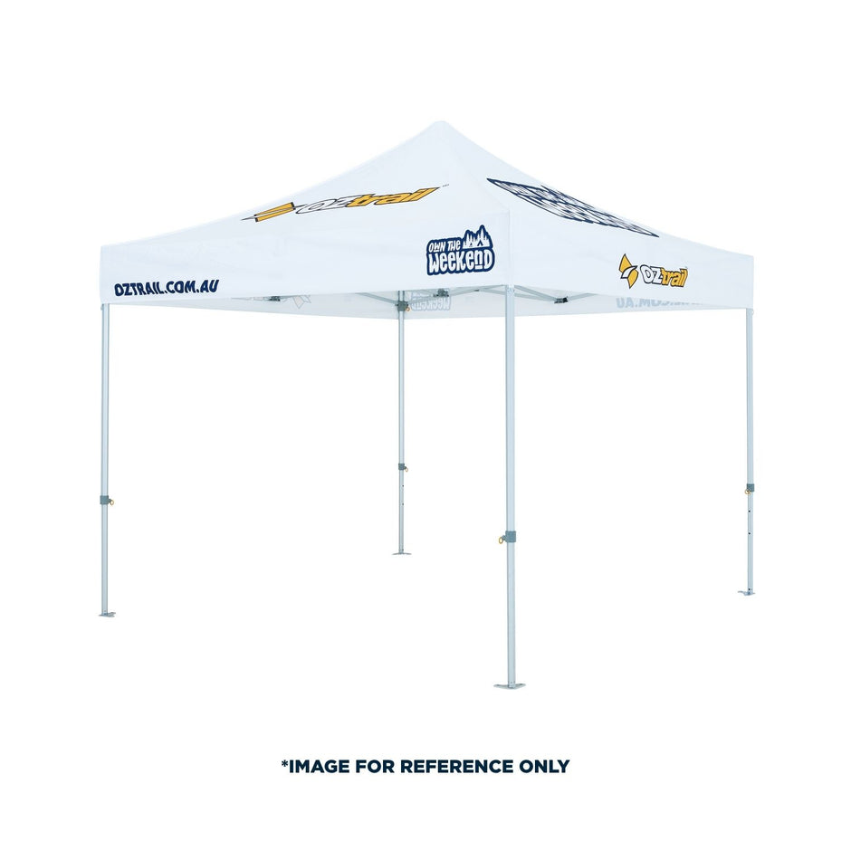 Commercial Pro Aluminium 3.0 Gazebo - Custom Printed