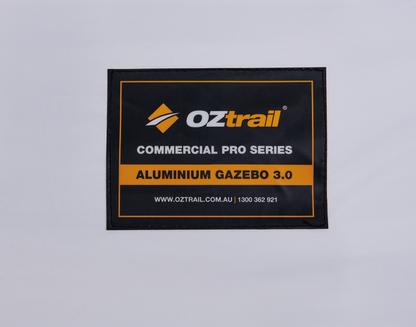 Commercial Pro Aluminium 3.0 Gazebo - White
