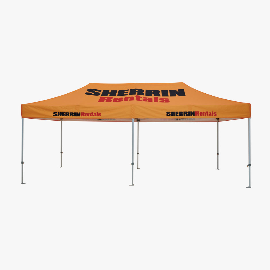 Commercial Pro Aluminium 6.0 Gazebo - Custom Printed
