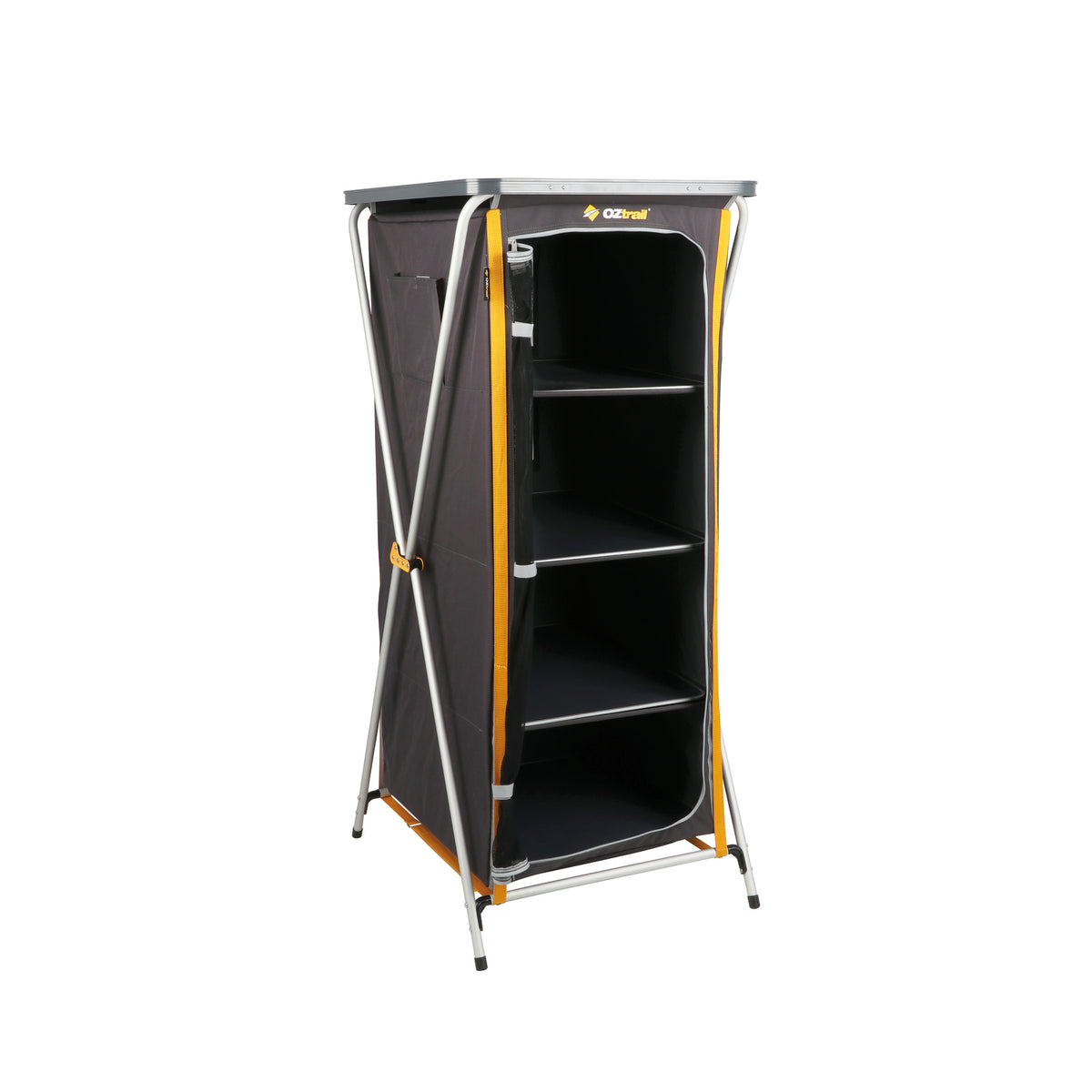 Deluxe Folding 4 Shelf Cupboard