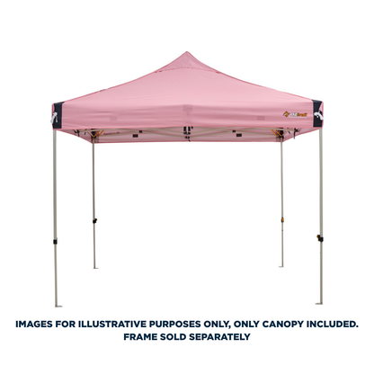 Hydroflow Deluxe 3x3m Gazebo Canopy - Coral Bay Pink