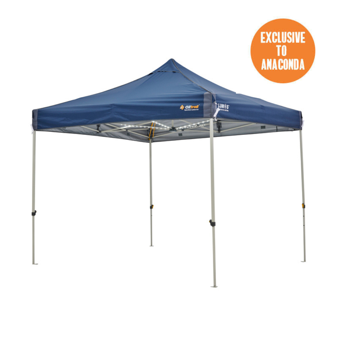 OZtrail Hydroflow Lumos 3 x 3m Gazebo Navy