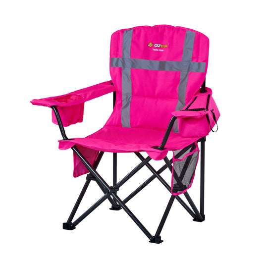 Tradie Hi Vis Chair Pink
