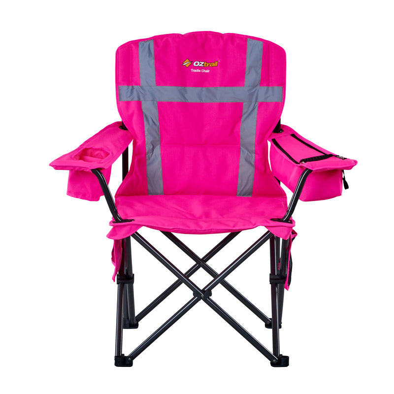 Tradie Hi Vis Chair Pink