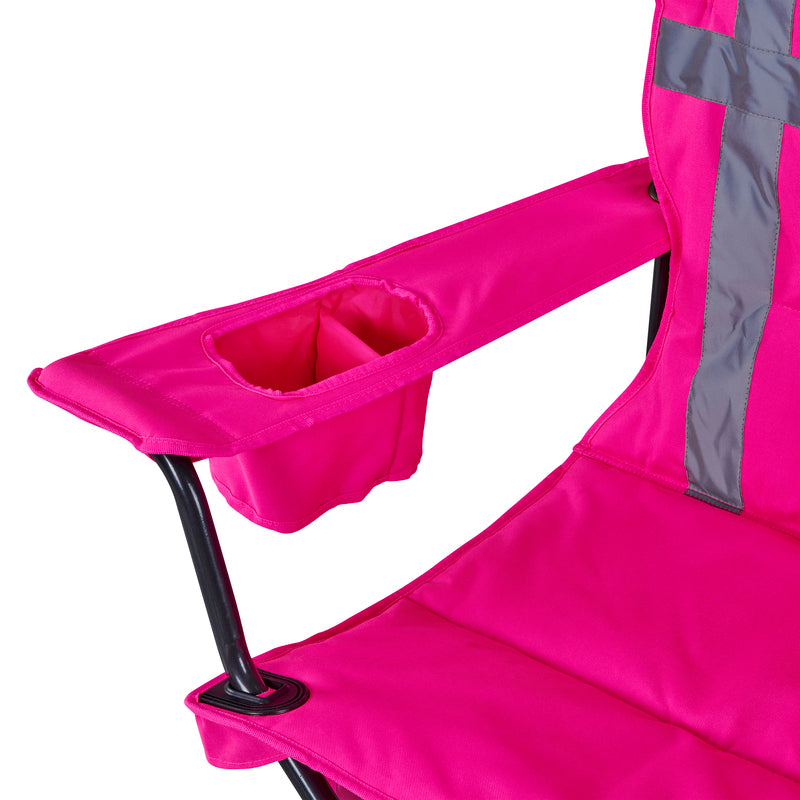 Tradie Hi Vis Chair Pink