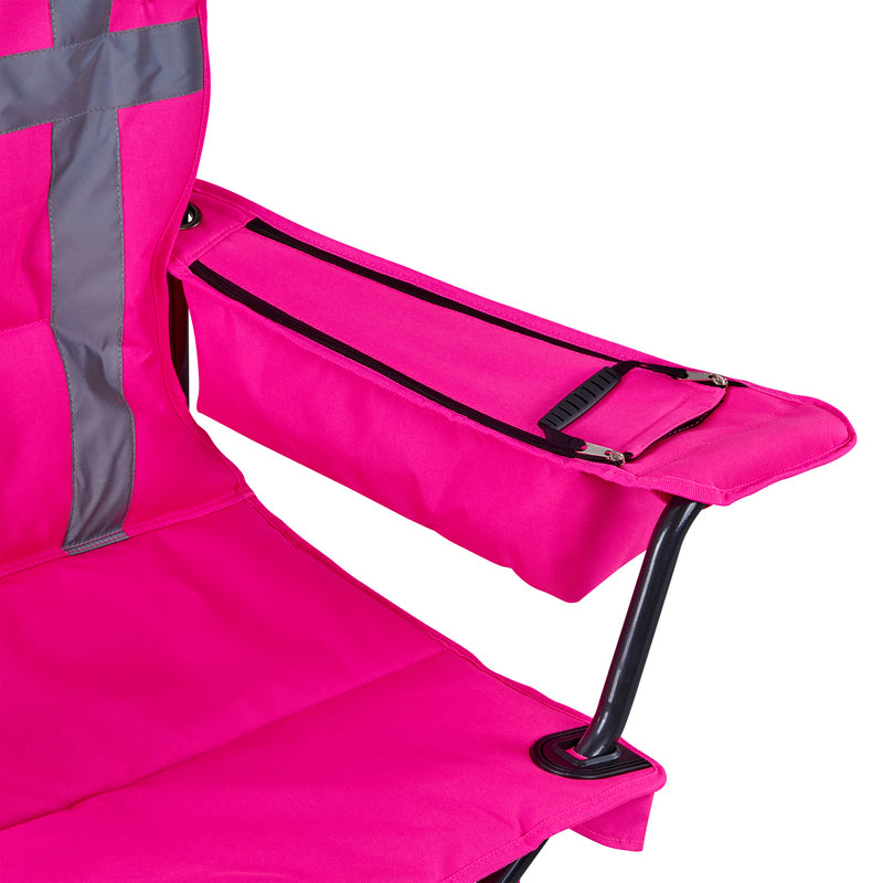 Tradie Hi Vis Chair Pink