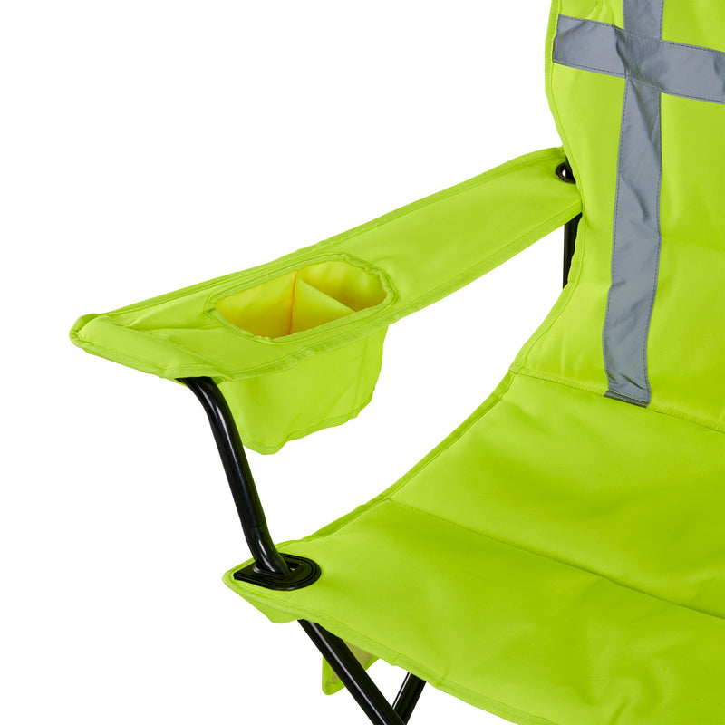 Tradie Hi Vis Chair Yellow
