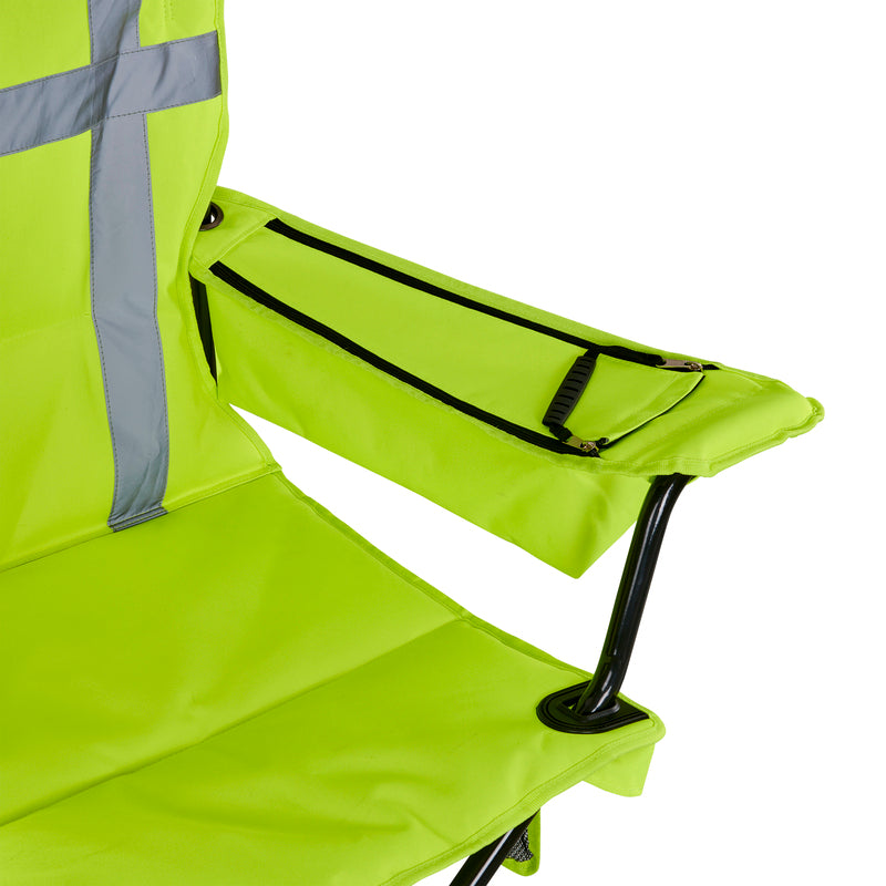Tradie Hi Vis Chair Yellow