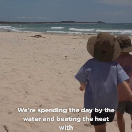Beach Umbrella - Palm Cove Green